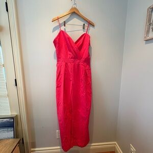 Chic Fuchsia Jumpsuit